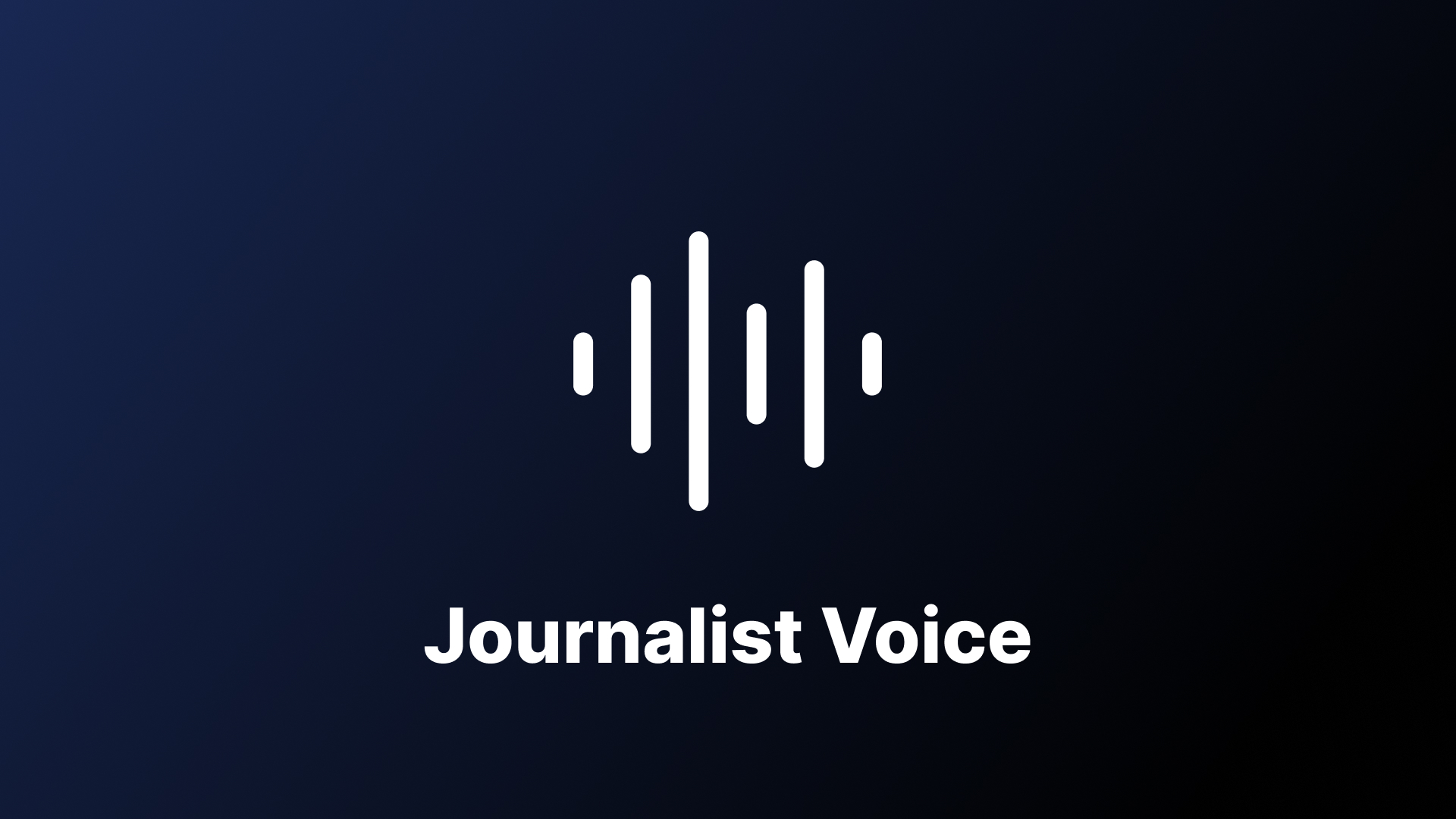 Journalist Voice